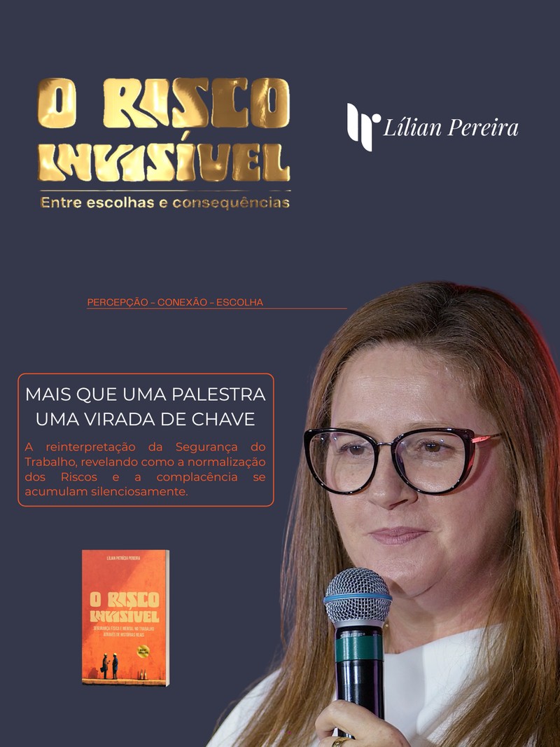 Capa da palestra O Risco Invisível
